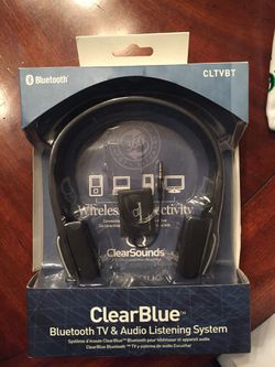 Clear sounds Bluetooth wireless TV listing system