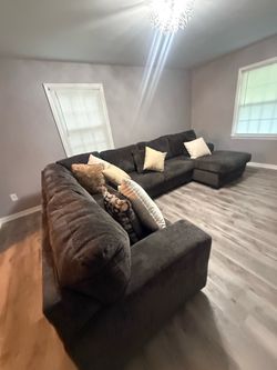 Black sectional
