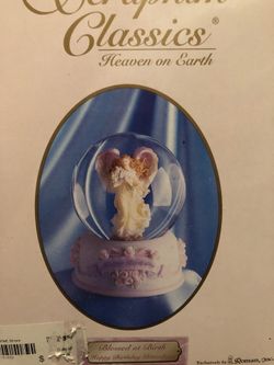 BRAND NEW: Blessed at Birth “Happy Birthday” Musical Glitter dome