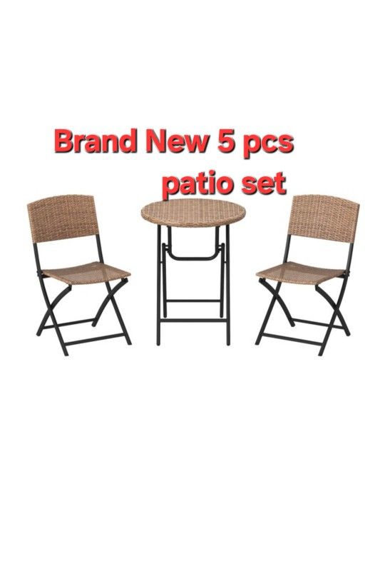 Brand New 5 Pcs Patio Set. Price Is Firm