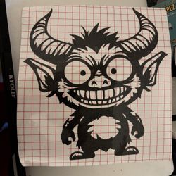 Little Gremlin Decal Sticker 