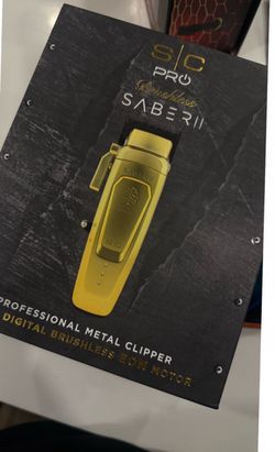 StyleCraft Pro Gold Saber Cordless Clipper