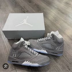 Cool Grey Jordan 5  Size 10