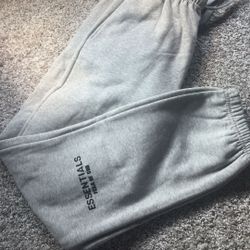 Light Grey Essentials Pants