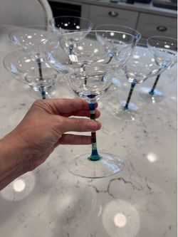 Crate and Barrel Caprice Margarita Glasses