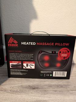 Heated Shiatsu neck massage pillow