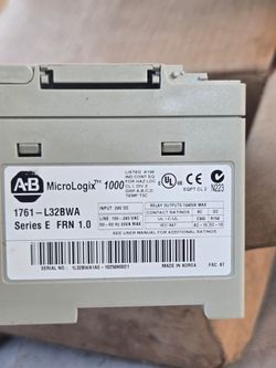 Allen-Bradley MicroLogix 1000 PLC 1761-L32BWA