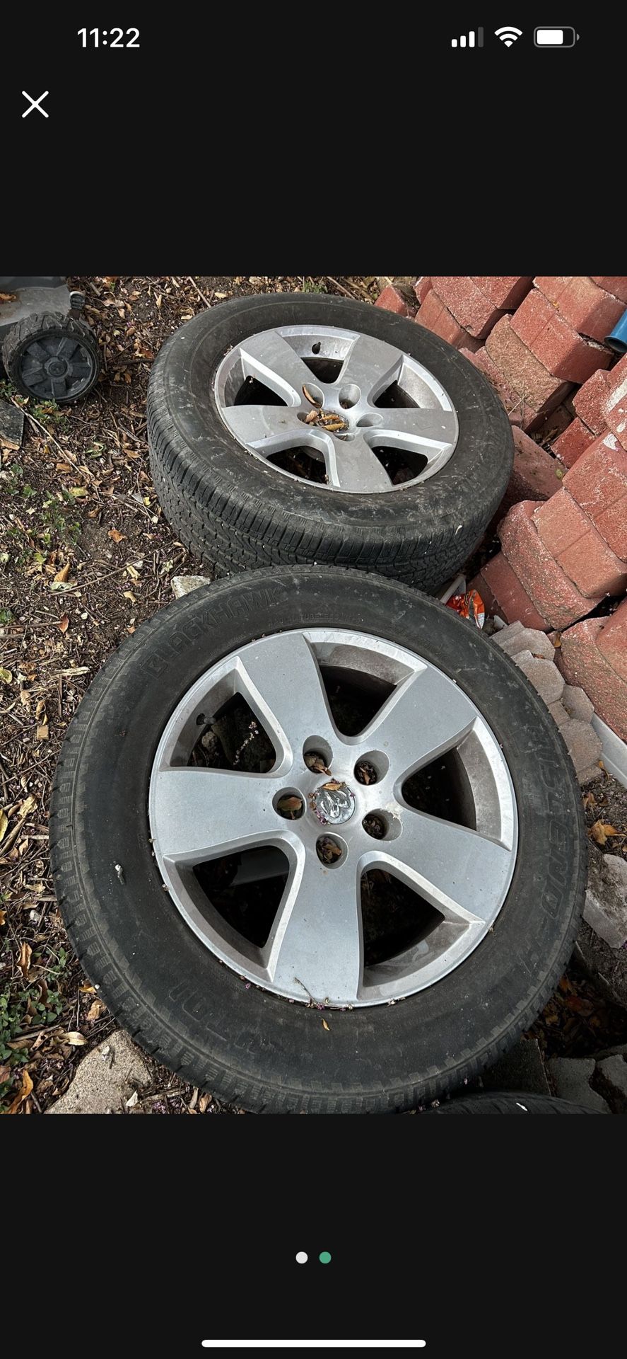 2015 dodge ram 1500 rims 100 for Sale in San Antonio, TX OfferUp