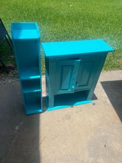 Restroom shelves