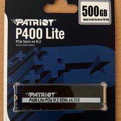 500GB SSD New In Box