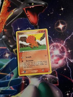 Pokémon Vulpix Hidden Legends card 2004 