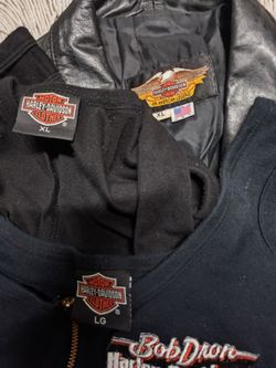 Vintage 90s womens Harley leather and more