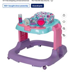 Pink And Purple Baby Walker