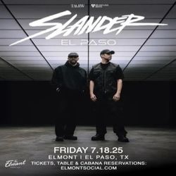 4 VIP Slander Tickets 7/18