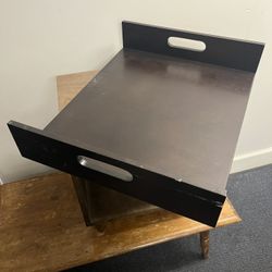 Beautiful Walnut ‘room Service’ Tray, full size, 
