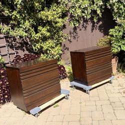 Night Stand Dresser Set Of 2 