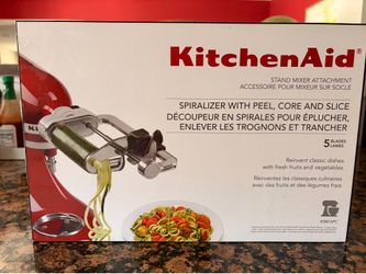 Kitchen Aid spiralizer