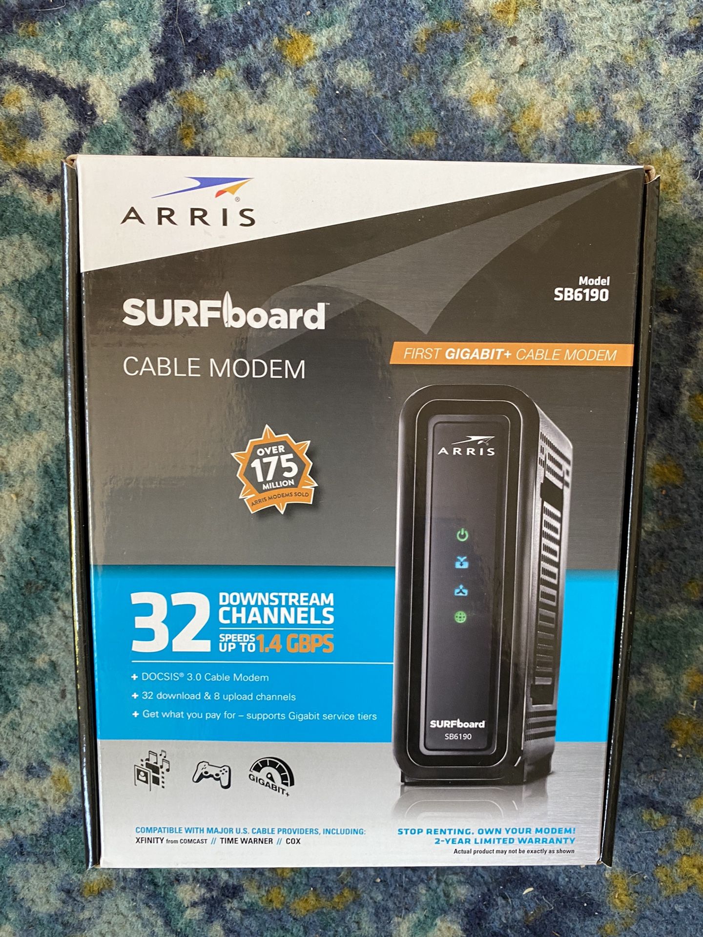 New Arris Cable Modem 32 Channels