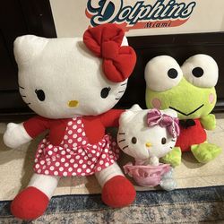 Hello kitty plush toys