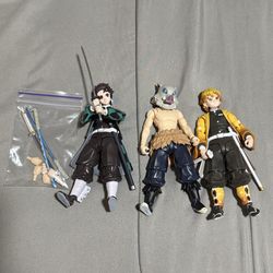 Demon slayer 4 inch toys