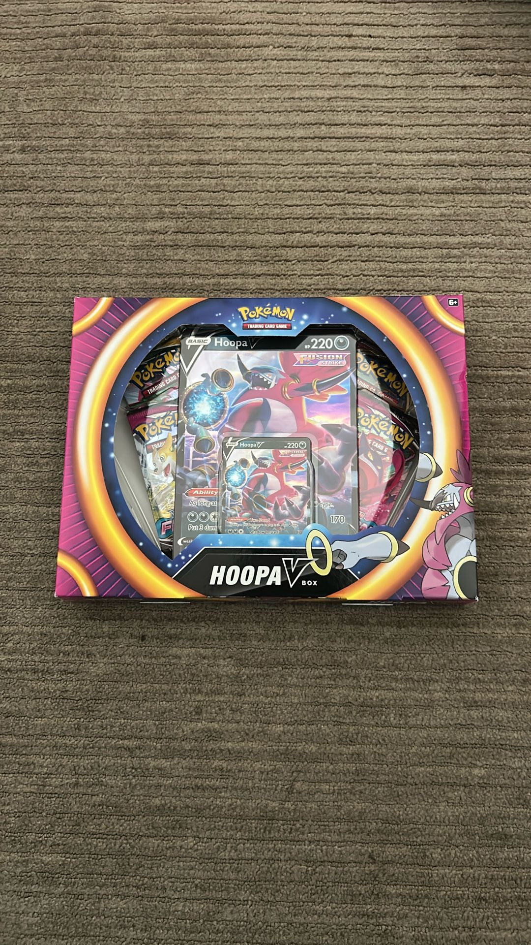 Fusion Strike Hoopa V box