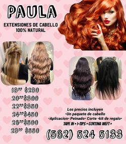 Hair Extensions Natural Hair Extensiones De Cabello