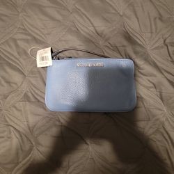 Michael Kors Light Blue Wallet 