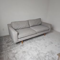 Gray West Elm Eddy Sofa - 74 Inches 