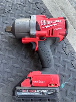 Milwaukee m18 fuel 3/4” impact wrench