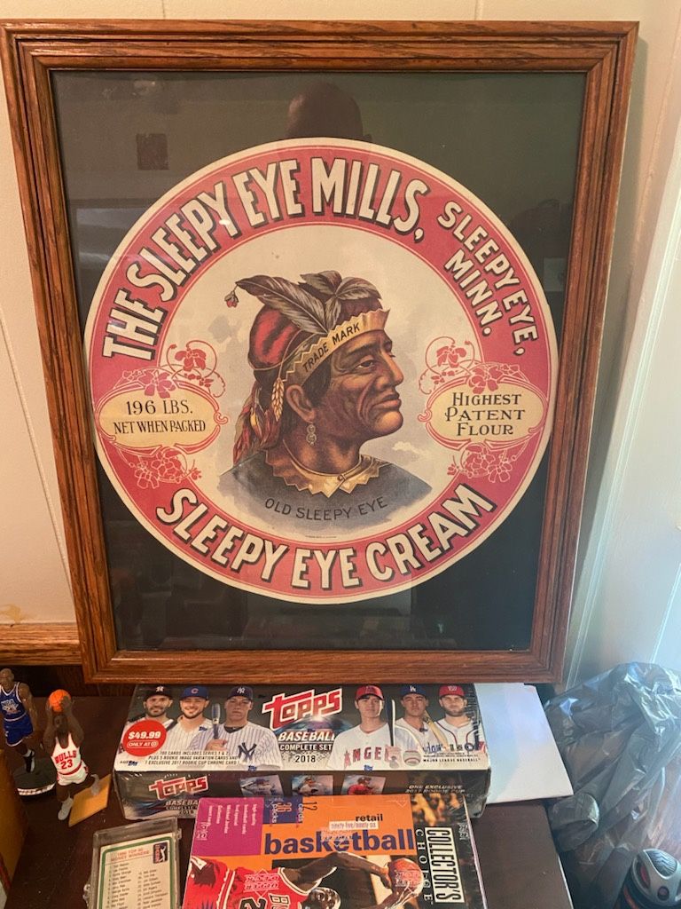 1930s advertisement framed