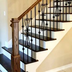 Iron Stairs Railing 