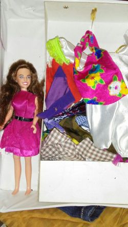 Touchstone doll with clothes accesories and case