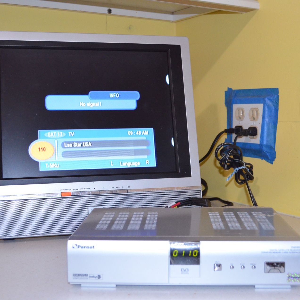 PANAREX PANSAT SATELLITE RECEIVER. (Please read description)