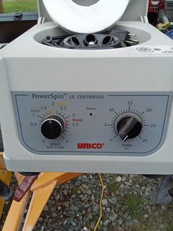 Unico power spinner LX centrifuge
