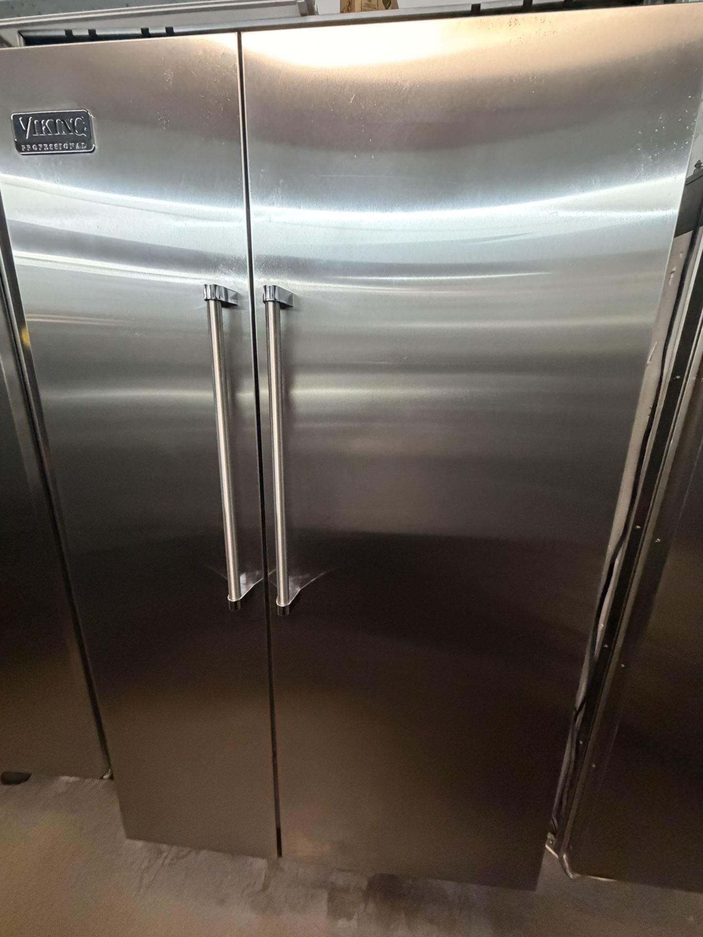 48” Viking Built In Stainless Steel Refrigerated