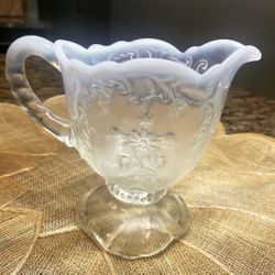 White Opalescent Creamer 