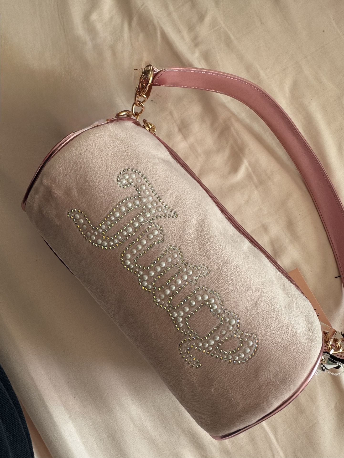 Juicy Couture Pearls Roll Bag