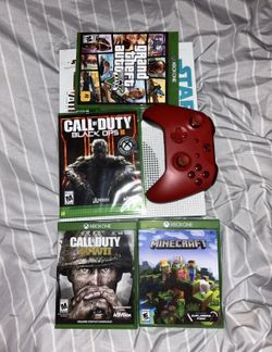 Xbox One S 500gb Including Games And Controller