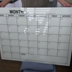 Wall Glass Calender