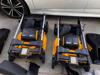 Dewalt lawn mower just tool no includes batteries