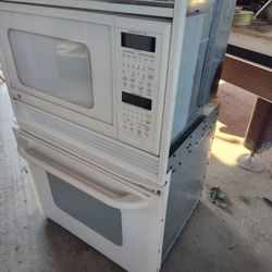 GE Profile built in 27" Oven Microwave Combo