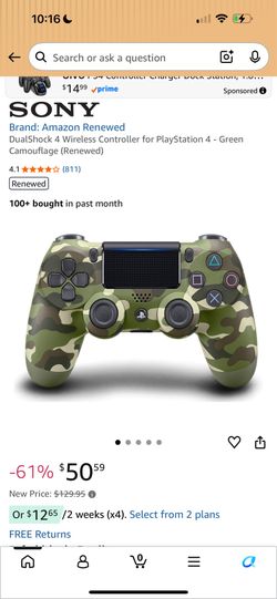 PlayStation 4  DualShock wireless controller