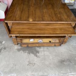 Solid Wood Coffee Table/game Table