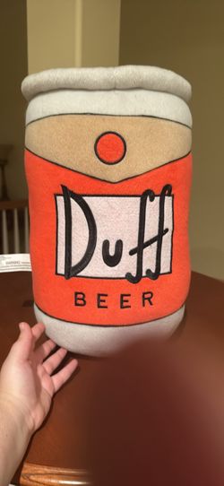 Simpsons JUMBO duff plush