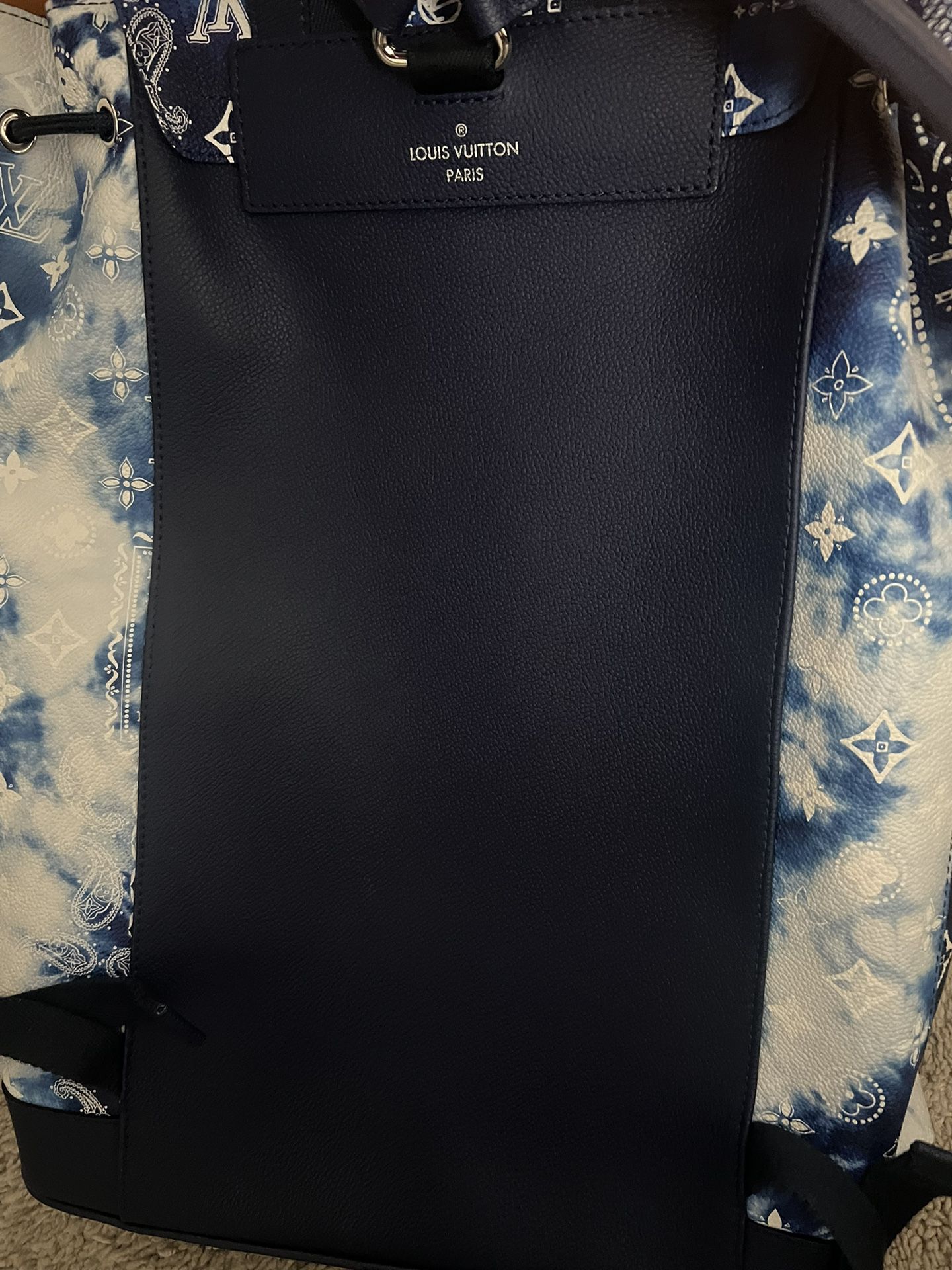 Louis Vuitton Christopher Backpack PM Blue Monogram Leather By Virgil Abloh  for Sale in Atlanta, GA - OfferUp