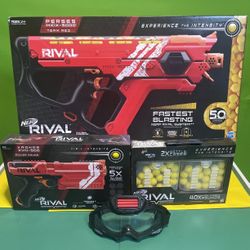 Nerf Rival Team Red Bundle – Premium Set for Battle!