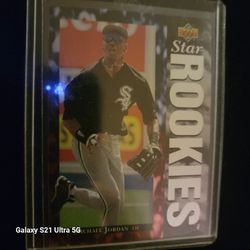 Michael Jordan ROOKIE BASEBALL CARD