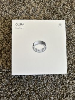 Oura Ring Gen 4 Silver, Size: 11*BRAND NEW*