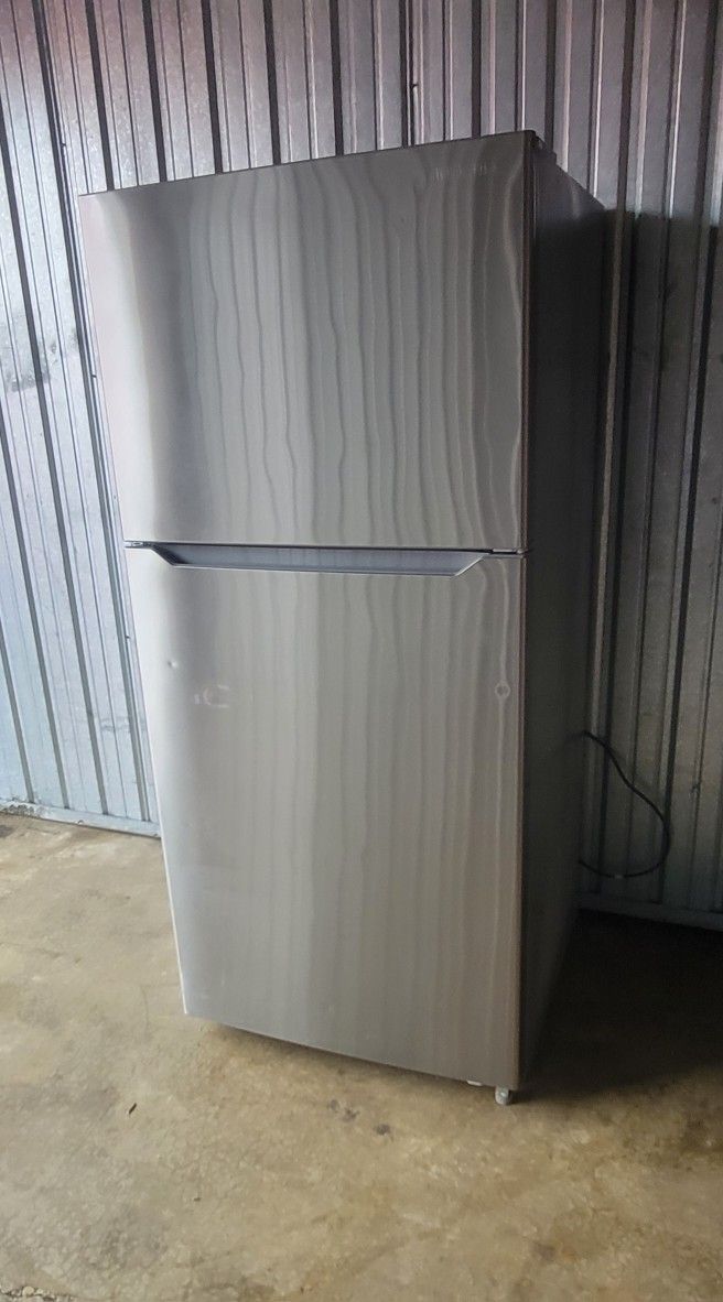 REFRIGERATR FRIDGE 110V STAINLESS STEEL EXCELLENT CONDITION