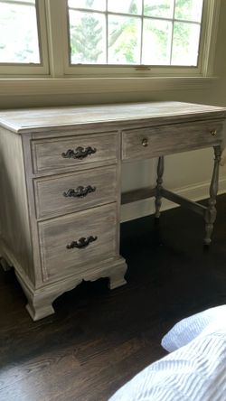 Small maple desk